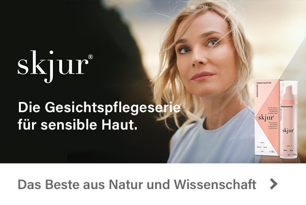 skjur - Gesichtspfelgeserie für empfindliche Haut.